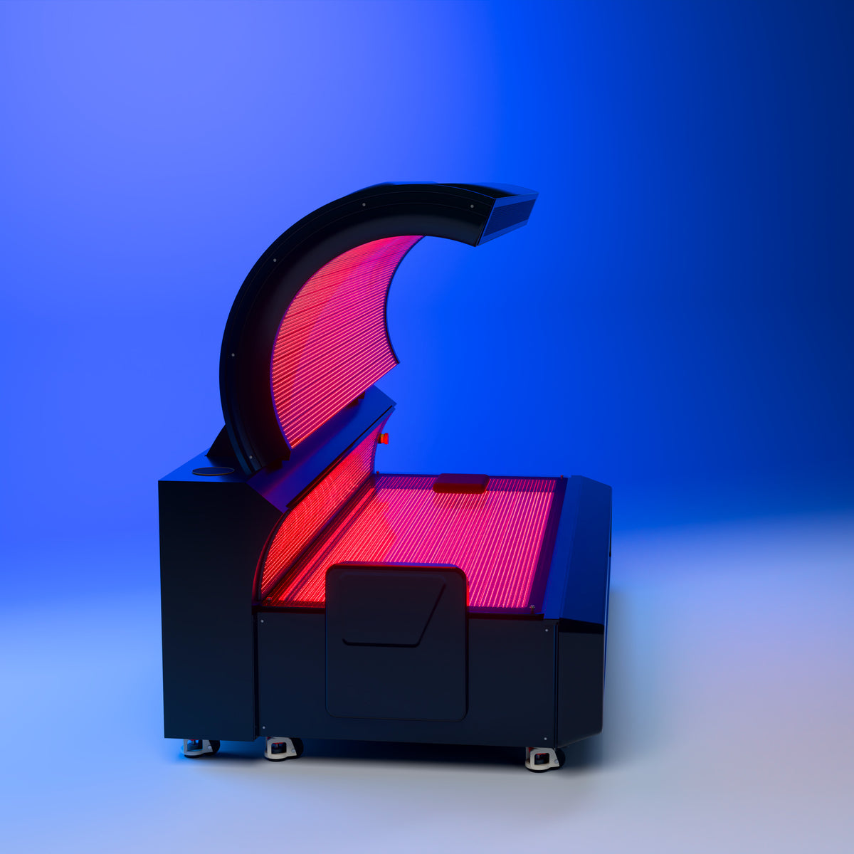 Red Light Therapy Bed — Guided setup