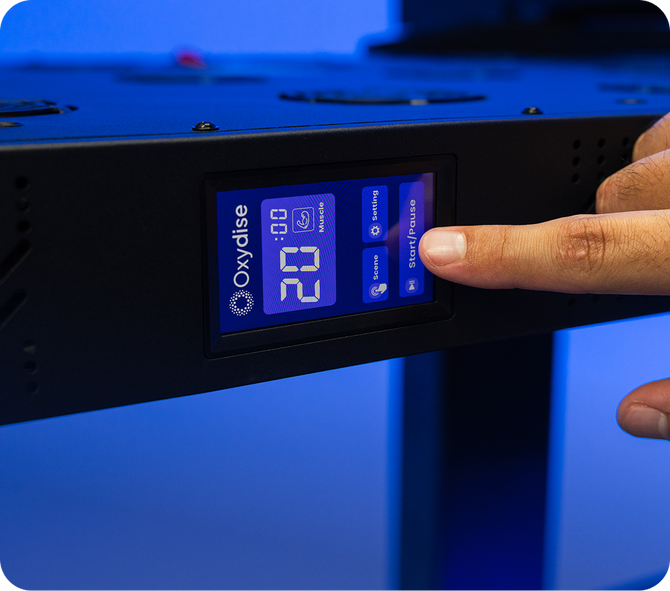 HBOT Chamber (1.5 ATA) + Red Light Panel
