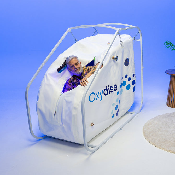 HBOT Chamber (1.5 ATA) + Red Light Panel