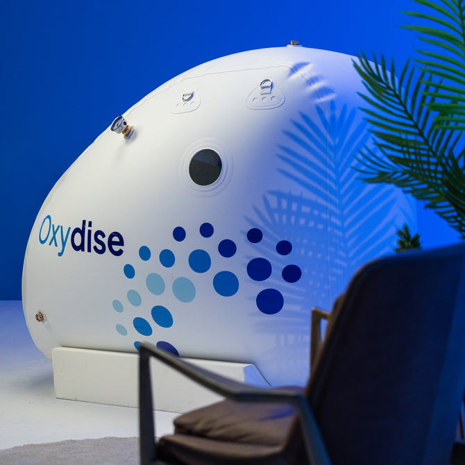 HBOT Chamber (1.5 ATA) + Red Light Panel