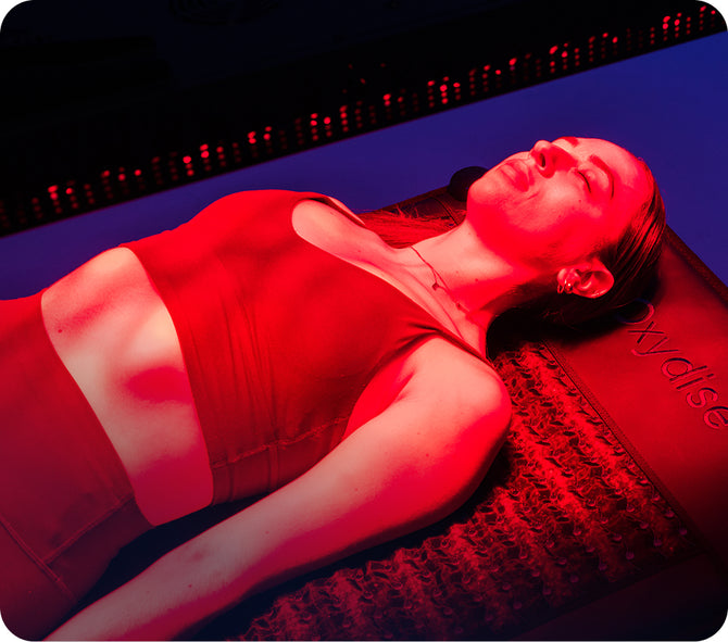 HBOT Chamber (1.5 ATA) + Red Light Panel