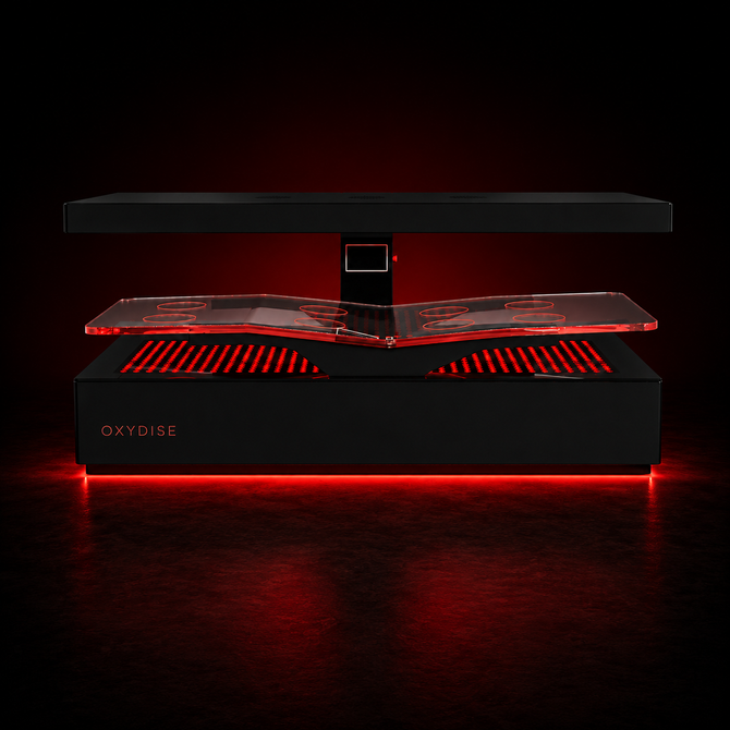 Red Light Therapy Bed & PEMF