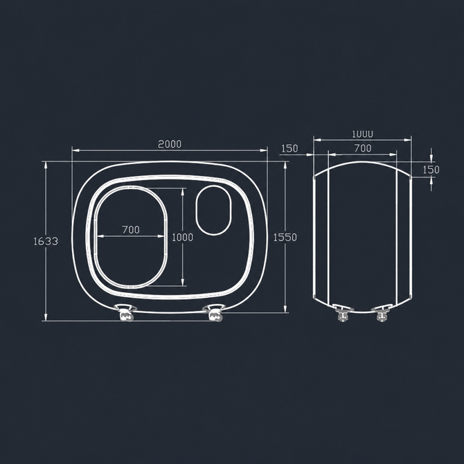 Seated Hardshell Chamber - 1.1 to 2.0 ATA (Pre-orders open)