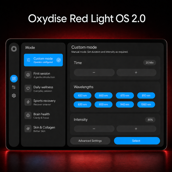 Red Light Therapy Bed & PEMF