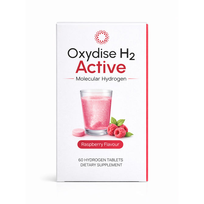 Oxydise H2 Active Molecular Hydrogen Tablets (Raspberry)