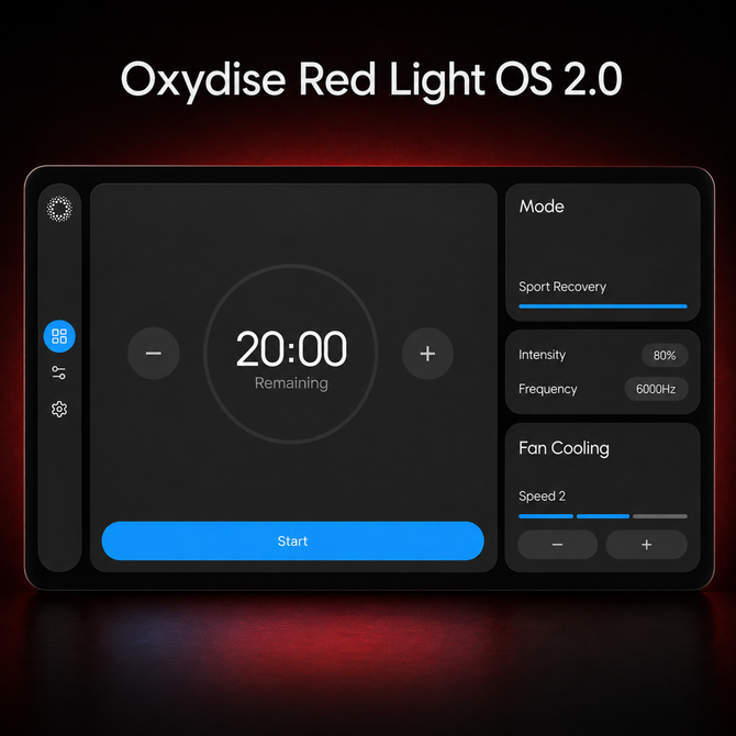 Red Light Therapy Bed & PEMF