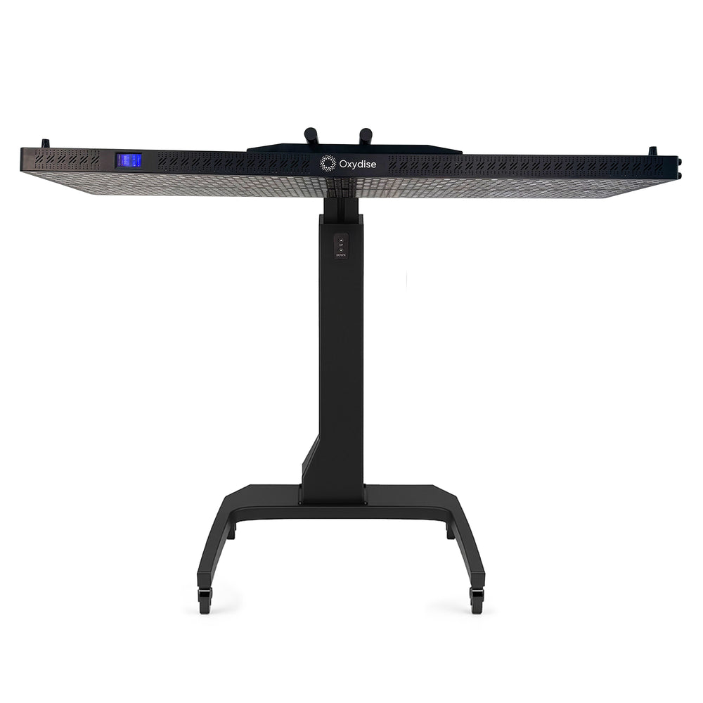Oxydise Red Light Therapy Panel (monthly rental) – full-body LED panel on its stand